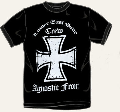 Agnostic Front "Lower East Side" Black T Shirt