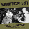 Agnostic Front "First Warning" LP