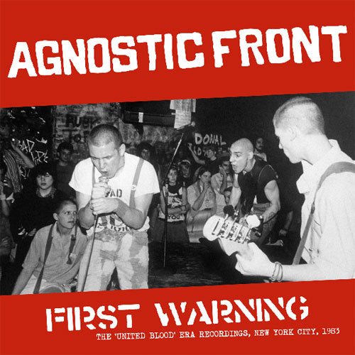 Agnostic Front "First Warning" LP