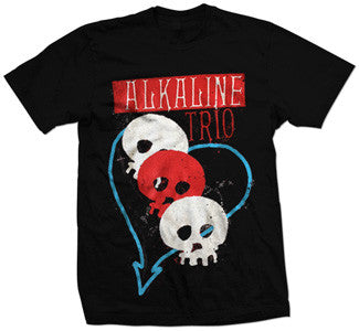Alkaline Trio "Triple Skull" T shirt
