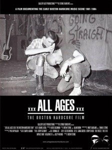 All Ages:Boston Hardcore DVD
