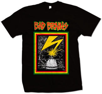 Bad Brains "Capitol" Black T Shirt
