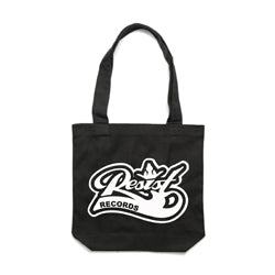 Resist "Logo" Black Tote Bag