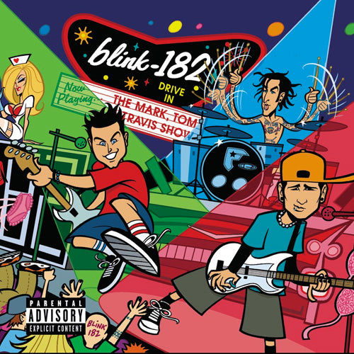 Blink 182 "The Mark, Tom & Travis Show (The Enema Strikes Back!)" 2xLP
