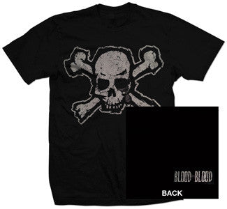 Blood For Blood "Grey Skull" T Shirt
