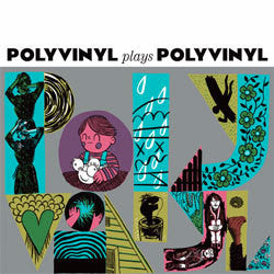 Various Artists "Polyvinyl Plays Polyvinyl" LP