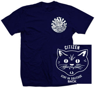 Citizen "Stay In Solitude" Navy T Shirt