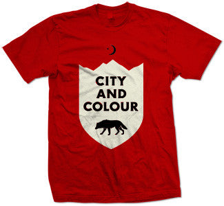 City And Colour "Wolf" T Shirt