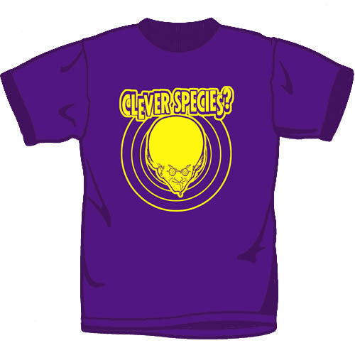 Clever Species Purple T Shirt