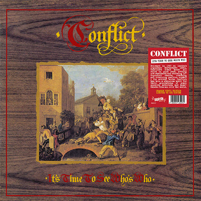 Conflict "It's Time To See Who's Who" LP