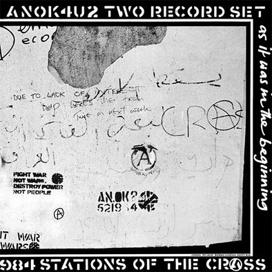 Crass "Stations Of The Crass" 2xLP