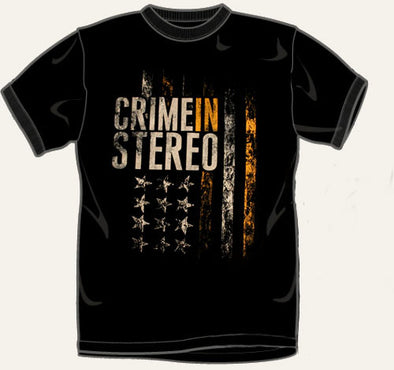Crime In Stereo Flag T Shirt
