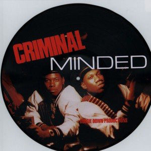 Boogie Down Productions "Criminal Minded" Pic LP