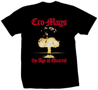 Cro Mags "Age Of Quarrel" T Shirt