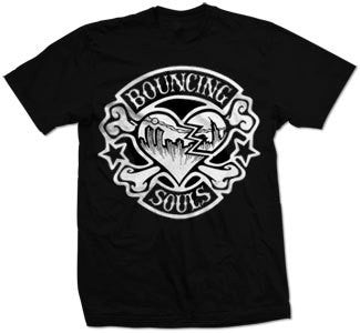 The Bouncing Souls "Rocker Heart" T Shirt