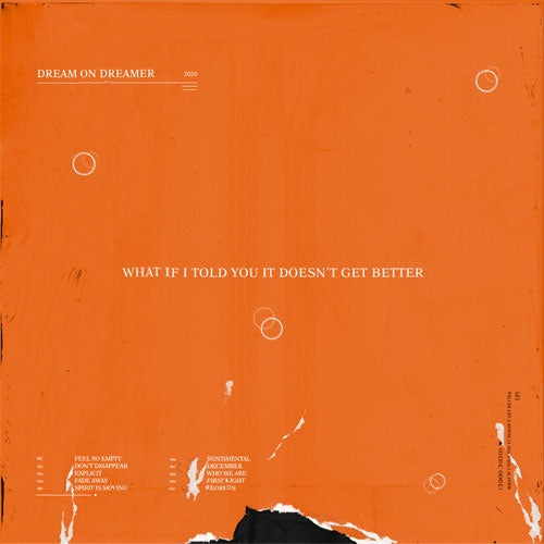 Dream On Dreamer "What If I Told You It Doesn't Get Better" LP