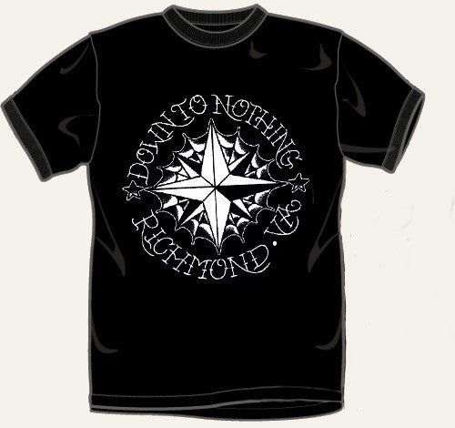 Down To Nothing "Nautical" Black T Shirt
