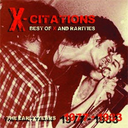 X  "X-Citations: Best Of X and Rarities Vol. 1" LP