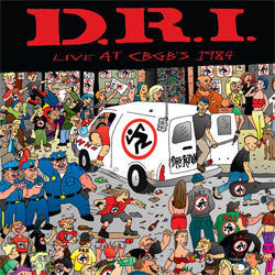 D.R.I "Live At CBGB's 1984" LP