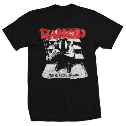 Rancid "And Out Comes The Wolves Cover" T Shirt