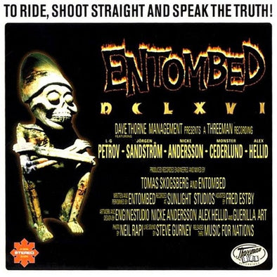 Entombed "To Ride, Shoot Straight & Speak The Truth" LP