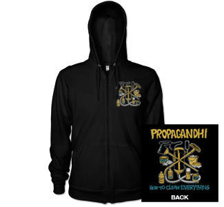 Propagandhi "How To Clean Everything" Zip Hood