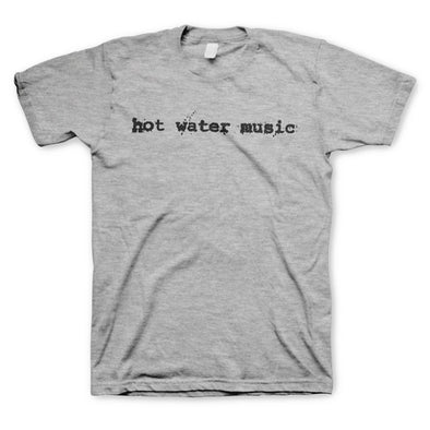 Hot Water Music "Traditional Gray" T Shirt