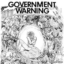 Government Warning "Paranoid Mess" LP