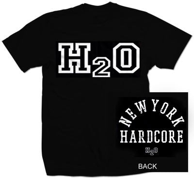 H2O "New York Hardcore" T Shirt