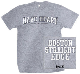 Have Heart "Boston Straight Edge" T Shirt