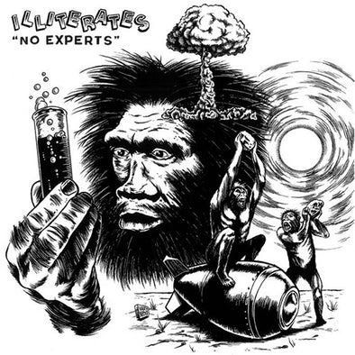 Illiterates "No Experts" LP