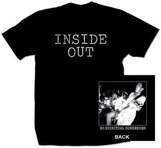 Inside Out "Typeface" T Shirt