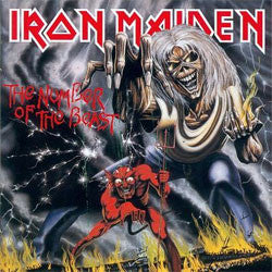 Iron Maiden "The Number Of The Beast" LP