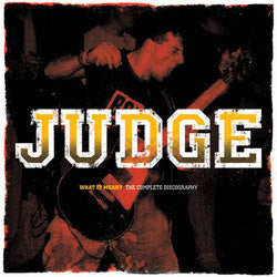 Judge "What It Meant, Complete Discography" CD
