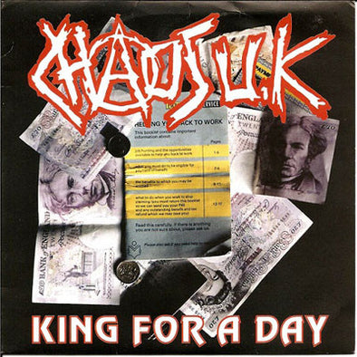 Chaos UK "King For A Day" CD