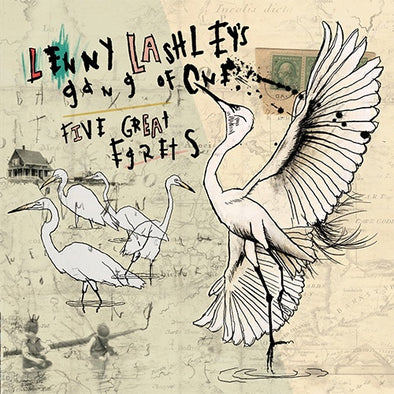 Lenny Lashley's Gang Of One "Five Great Egrets" LP