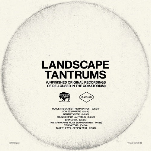 The Mars Volta "Landscape Tantrums - Unfinished Original Recording" LP