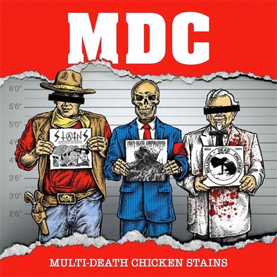 MDC "Multi Death Chicken Stains: Millennium Edition" LP