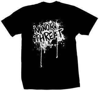Minor Threat "Drip" T Shirt