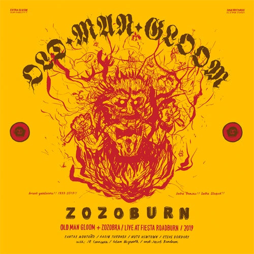 Old Man Gloom "Zozoburn: O.M.G & Zozobra Live At Fiesta Roadburn" 2xLP