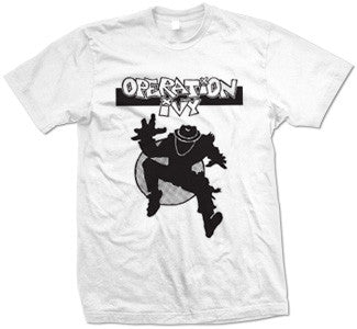 Operation Ivy "Ska Man White" T Shirt