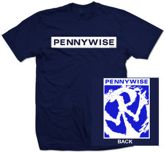 Pennywise "Logo" Navy T Shirt