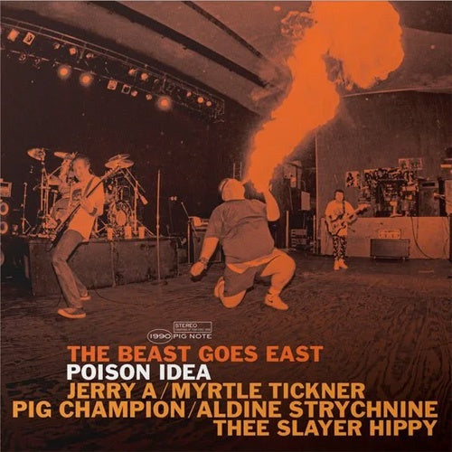 Poison Idea "The Beast Goes East" LP