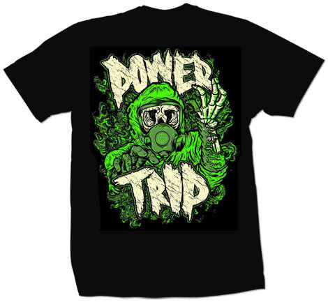 Power Trip "Gasmask" T Shirt