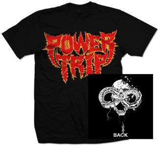 Power Trip "Spikey Snake" T Shirt