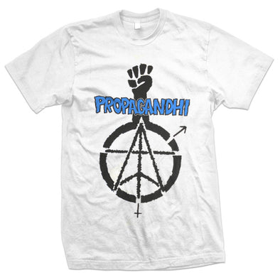 Propagandhi "Fist" White T Shirt