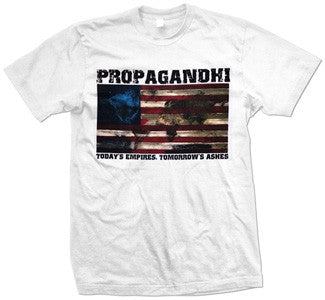Propagandhi "Empires" White T Shirt