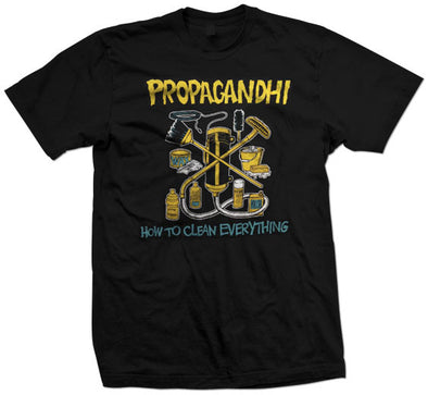Propagandhi "How To Clean Everything" T Shirt