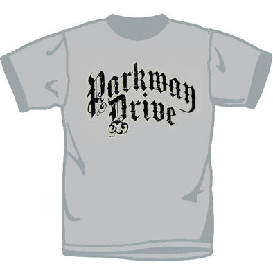 Parkway Drive Grey Logo T Shirt