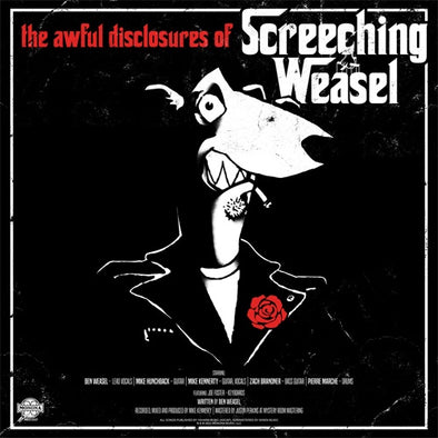Screeching Weasel" The Awful Disclosures Of Screeching Weasel" LP - Damaged Jacket
